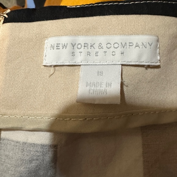 New York & Company Stretch Color Block Multicolored Pencil Skirt 18 - Picture 14 of 16